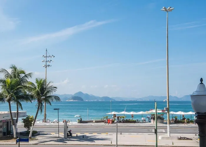 Luxo frente mar Copacabana